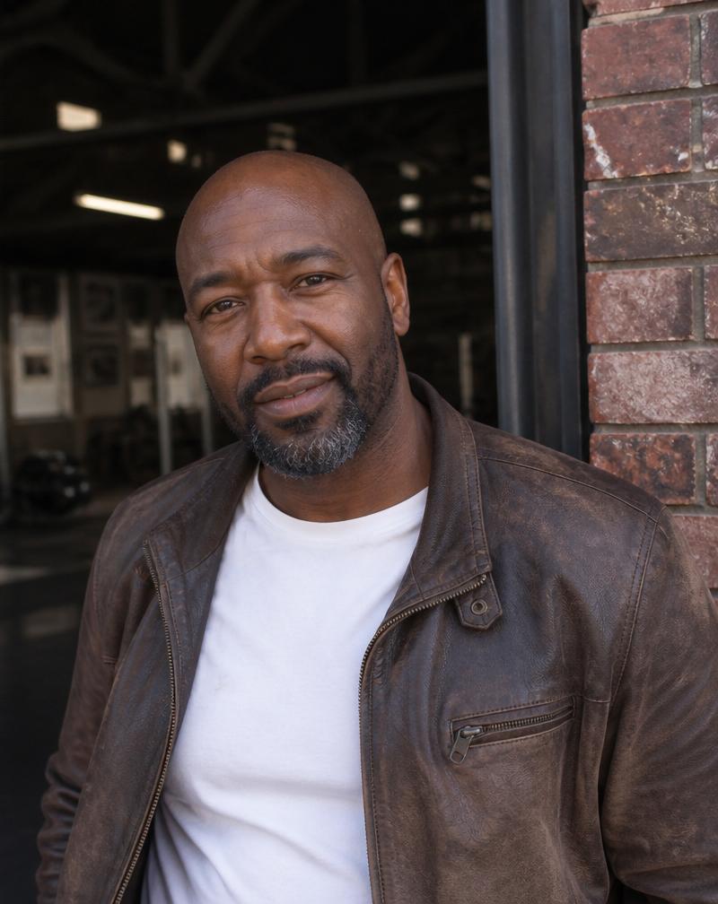Damian — 46 · Former boxer, trains for himself now